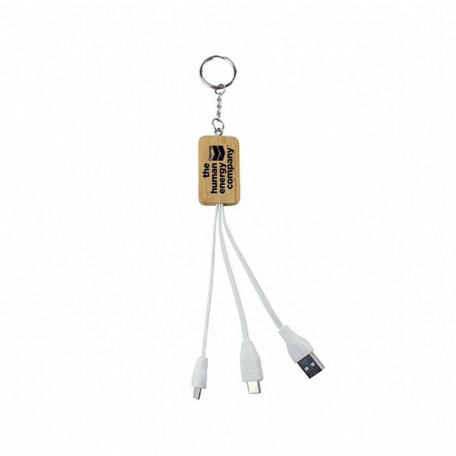 Bamboo Charging Cable (engraved)