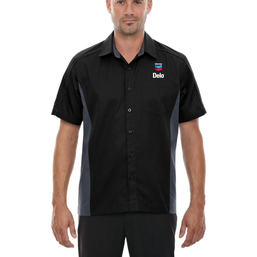 Delo Apparel | Men's Ash City Colorblock Twill Shirt | 55022-1